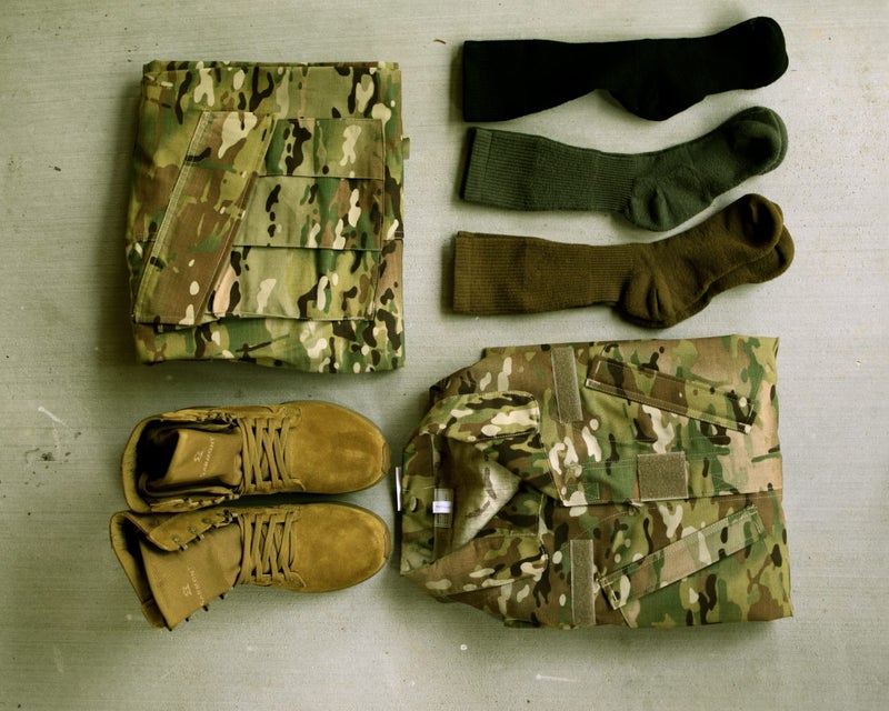 LEGEND Compression Tactical Socks, Merino Wool All-Weather Mid-Calf Military Boot Socks for Men and Women, Made in the USA, Coyote Brown, Medium - Image 2